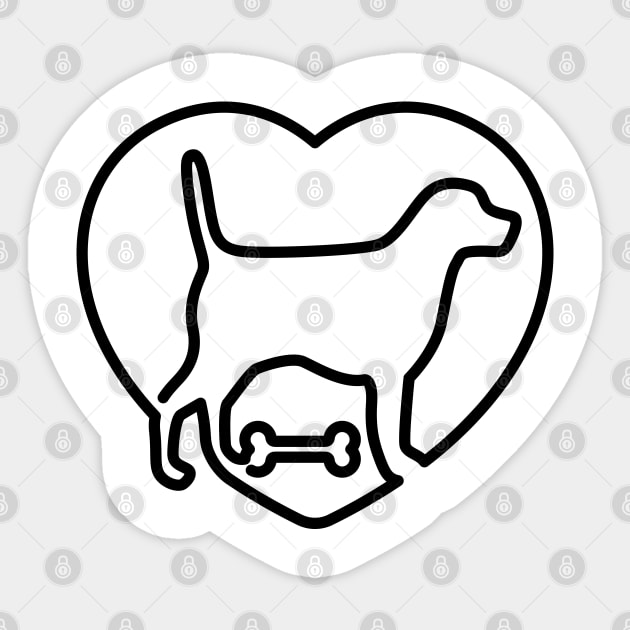 dog lover Sticker by SASTRAVILA